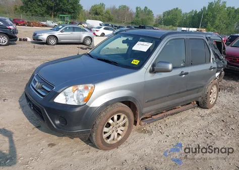 2006 Honda Cr-V Ex from USA, damaged, VIN JHLRD78866C006345